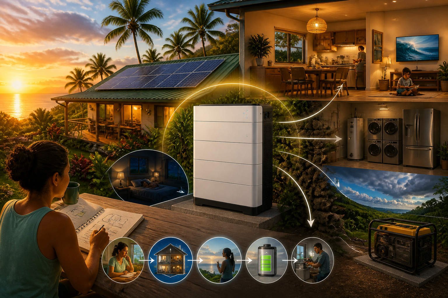 Concept illustration for Pytes Pytes V16 Outdoor LFP Battery