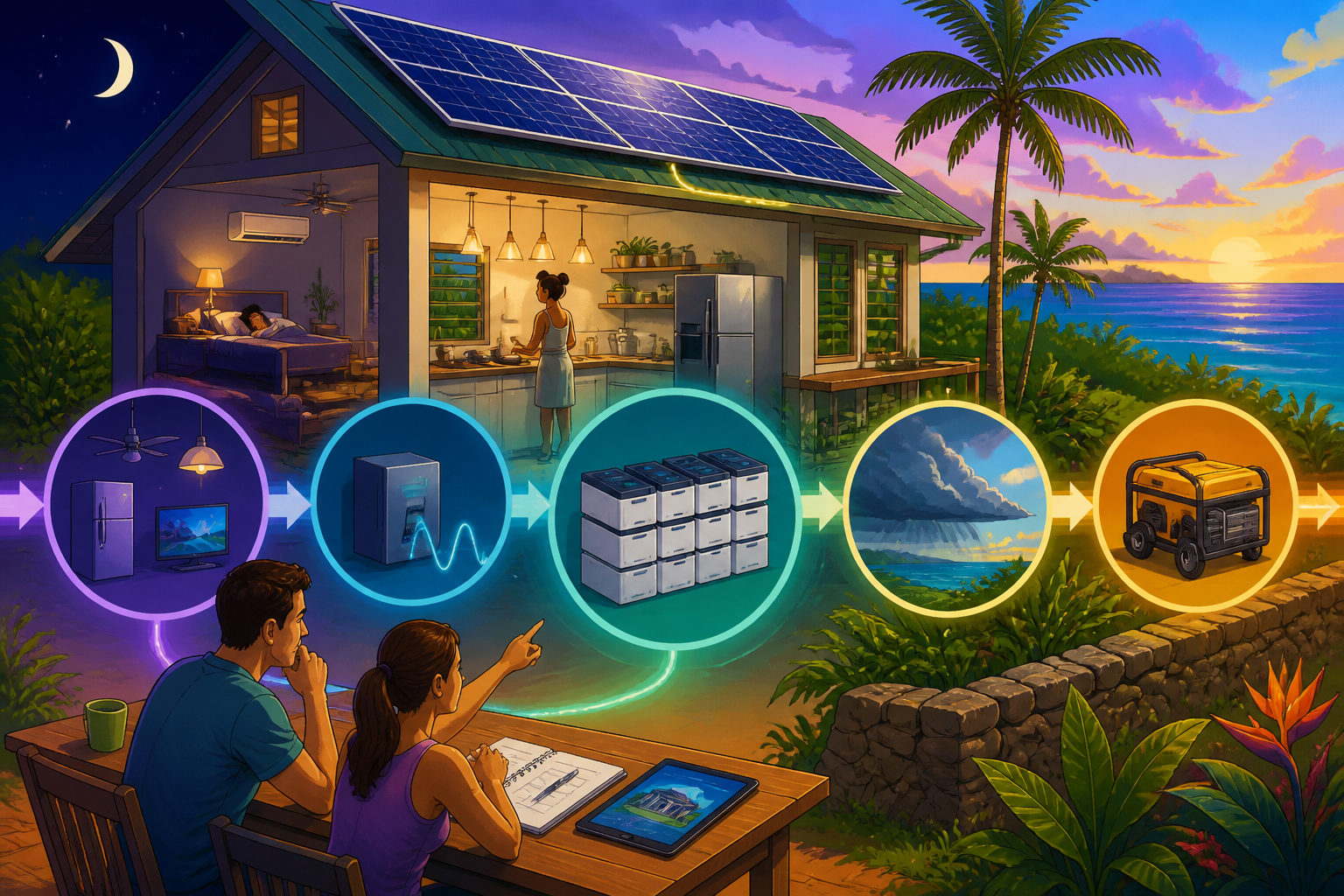 Concept illustration for Pytes Pytes V16 Outdoor LFP Battery